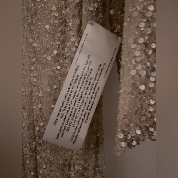 16 couture macduggal 4247d mermaid sequin gown / new - Picture 8 of 10